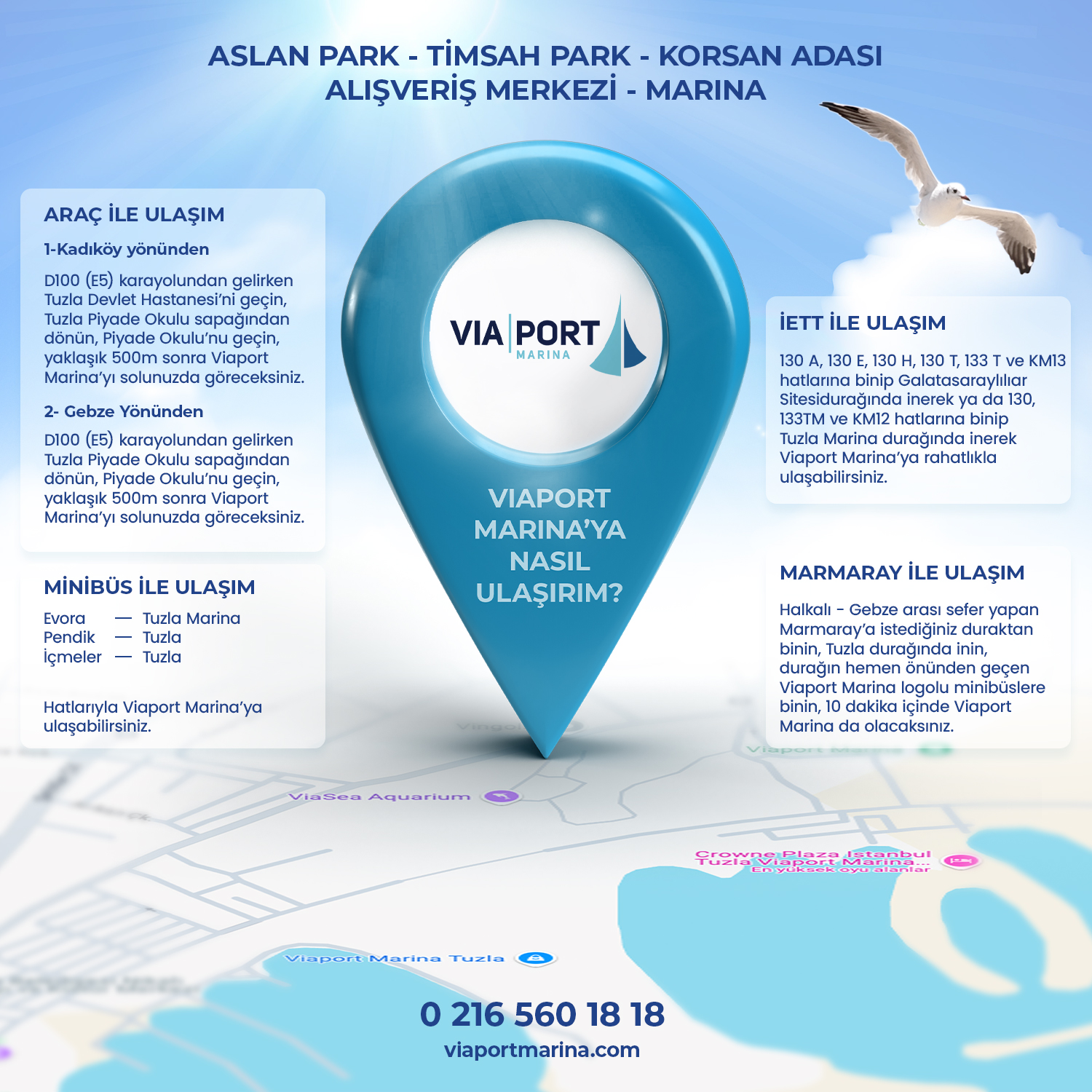 Viaport Ulaşım